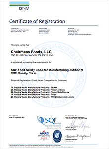 Sqf Nashville Certification 2021